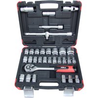 Hilka 32 Piece 1/2 Drive Socket Set Metric
Hilka 32 Piece 1/2 Drive Socket Set Metric