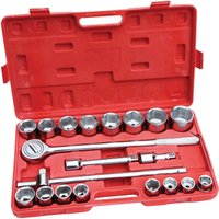 Hilka 21 Piece 3/4 Drive Socket Set - Metric
Hilka 21 Piece 3/4 Drive Socket Set - Metric