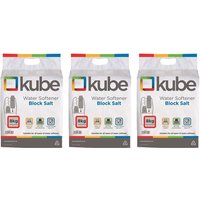 3 Bags of 8kg Kube Block Salt
3 Bags of 8kg Kube Block Salt