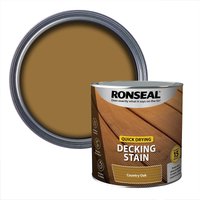 Ronseal Quick Drying Decking Stain Country Oak - 2.5L
Ronseal Quick Drying Decking Stain Country Oak - 2.5L