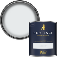 Dulux Heritage Eggshell Paint - Swedish White - 750ml
Dulux Heritage Eggshell Paint - Swedish White - 750ml