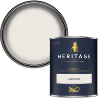 Dulux Heritage Eggshell Paint - Linen White - 750ml
Dulux Heritage Eggshell Paint - Linen White - 750ml