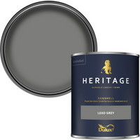 Dulux Heritage Eggshell Paint - Lead Grey - 750ml
Dulux Heritage Eggshell Paint - Lead Grey - 750ml