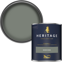 Dulux Heritage Eggshell Paint - Waxed Khaki - 750ml
Dulux Heritage Eggshell Paint - Waxed Khaki - 750ml