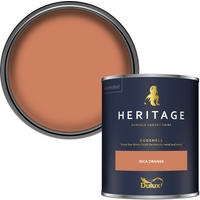 Dulux Heritage Eggshell Paint - Inca Orange - 750ml
Dulux Heritage Eggshell Paint - Inca Orange - 750ml