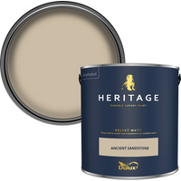 Dulux Heritage Matt Emulsion Paint - Ancient Sandstone - 2.5L
Dulux Heritage Matt Emulsion Paint - Ancient Sandstone - 2.5L