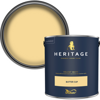 Dulux Heritage Matt Emulsion Paint - Butter Cup - 2.5L
Dulux Heritage Matt Emulsion Paint - Butter Cup - 2.5L