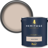 Dulux Heritage Matt Emulsion Paint - Biscuit Beige - 2.5L
Dulux Heritage Matt Emulsion Paint - Biscuit Beige - 2.5L