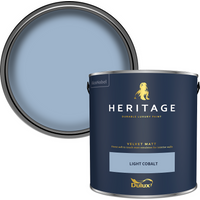 Dulux Heritage Matt Emulsion Paint - Light Cobalt - 2.5L
Dulux Heritage Matt Emulsion Paint - Light Cobalt - 2.5L