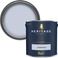 Dulux Heritage Matt Emulsion Paint - Lavender Grey - 2.5L
Dulux Heritage Matt Emulsion Paint - Lavender Grey - 2.5L