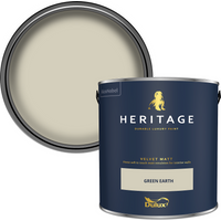 Dulux Heritage Matt Emulsion Paint - Green Earth - 2.5L
Dulux Heritage Matt Emulsion Paint - Green Earth - 2.5L