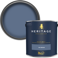 Dulux Heritage Matt Emulsion Paint - DH Indigo - 2.5L
Dulux Heritage Matt Emulsion Paint - DH Indigo - 2.5L