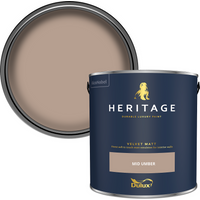 Dulux Heritage Matt Emulsion Paint - Mid Umber - 2.5L
Dulux Heritage Matt Emulsion Paint - Mid Umber - 2.5L