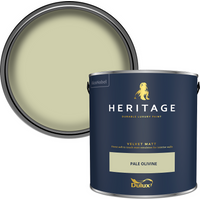 Dulux Heritage Matt Emulsion Paint - Pale Olivine - 2.5L
Dulux Heritage Matt Emulsion Paint - Pale Olivine - 2.5L