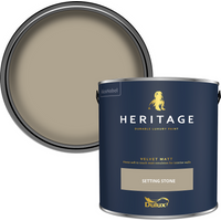 Dulux Heritage Matt Emulsion Paint - Setting Stone - 2.5L
Dulux Heritage Matt Emulsion Paint - Setting Stone - 2.5L
