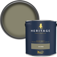 Dulux Heritage Matt Emulsion Paint - DH Drab - 2.5L
Dulux Heritage Matt Emulsion Paint - DH Drab - 2.5L