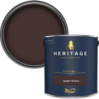 Dulux Heritage Matt Emulsion Paint - Cherry Truffle - 2.5L 
Dulux Heritage Matt Emulsion Paint - Cherry Truffle - 2.5L