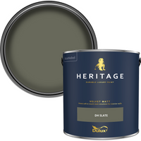 Dulux Heritage Matt Emulsion Paint - DH Slate - 2.5L
Dulux Heritage Matt Emulsion Paint - DH Slate - 2.5L