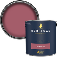 Dulux Heritage Matt Emulsion Paint - Fitzrovia Red - 2.5L
Dulux Heritage Matt Emulsion Paint - Fitzrovia Red - 2.5L