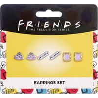 Friends Set of 3 Earring Studs - Frame, Coffee Cup & Friends Logo
Friends Set of 3 Earring Studs - Frame, Coffee Cup & Friends Logo