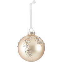 Champagne Decorated Glass Christmas Tree Bauble
Champagne Decorated Glass Christmas Tree Bauble