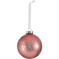 Filigree Christmas Tree Bauble - Rose Pink
Filigree Christmas Tree Bauble - Rose Pink