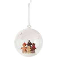 Open Glass Gingerbread Man Family Christmas Tree Bauble
Open Glass Gingerbread Man Family Christmas Tree Bauble