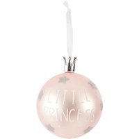 Little Princess Glass Christmas Tree Bauble
Little Princess Glass Christmas Tree Bauble