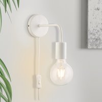 Jay Plug In Wall Light - White
Jay Plug In Wall Light - White