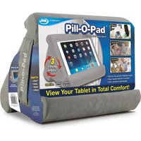 Pill-O-Pad, the multi-angle lap-mounted soft tablet, book and e-reader stand
Pill-O-Pad, the multi-angle lap-mounted soft tablet, book and e-reader stand