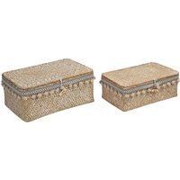 Set of 2 Pom Pom Trim Baskets
Set of 2 Pom Pom Trim Baskets