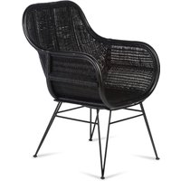 Porto Wicker Occassional Chair in Black
Porto Wicker Occassional Chair in Black