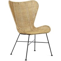 Porto Wicker Wing Chair in Natural
Porto Wicker Wing Chair in Natural