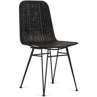 Porto Wicker Dining Chair in Black
Porto Wicker Dining Chair in Black
