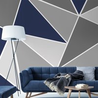 Trinity Geo Navy Wall Mural
Trinity Geo Navy Wall Mural