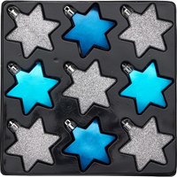 Midnight Magic Stars Hanging Christmas Tree Decorations - 9 Pack
Midnight Magic Stars Hanging Christmas Tree Decorations - 9 Pack