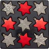 Deco Luxe Stars Shatterproof Hanging Christmas Tree Decorations - 9 Pack
Deco Luxe Stars Shatterproof Hanging Christmas Tree Decorations - 9 Pack