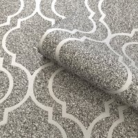 Belgravia Decor Massima Trellis Silver Wallpaper
Belgravia Decor Massima Trellis Silver Wallpaper