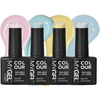 Набор гель-лаков для ногтей Mylee MyGel Gel Polish Set, 4 шт по 10 мл
Набор гель-лаков для ногтей Mylee MyGel Gel Polish Set, 4 шт по 10 мл