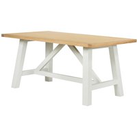 Ashstead Dining Table - Oak and Ivory
Ashstead Dining Table - Oak and Ivory