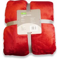 Fleece Sherpa Reverse Throw - Red - 130x180cm
Fleece Sherpa Reverse Throw - Red - 130x180cm
