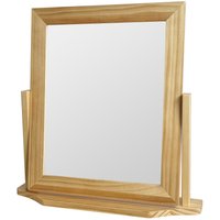 Square Dressing Table Mirror - Pine 
Square Dressing Table Mirror - Pine