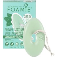 FOAMIE Shower Body Bar - Peppermint and Green Tea 80g 
FOAMIE Shower Body Bar - Peppermint and Green Tea 80g