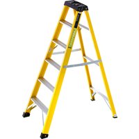 EN131 Fibreglass Step Ladder - 6 Tread
EN131 Fibreglass Step Ladder - 6 Tread