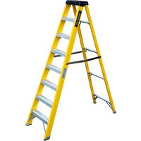 EN131 Fibreglass Step Ladder - 8 Tread
EN131 Fibreglass Step Ladder - 8 Tread