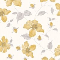 Grandeco Magnolia Yellow Wallpaper
Grandeco Magnolia Yellow Wallpaper