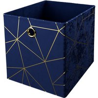 Living Elements Clever Cube Velvet Geometric Insert - Navy & Gold
Living Elements Clever Cube Velvet Geometric Insert - Navy & Gold