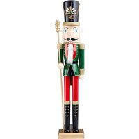 Green Wooden Nutcracker Christmas Decoration - 80cm
Green Wooden Nutcracker Christmas Decoration - 80cm