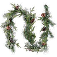 House Beautiful Pinecones Frosted Christmas Garland - 210cm
House Beautiful Pinecones Frosted Christmas Garland - 210cm