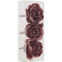 Pink Rose with Clip Christmas Tree Decoration - 3 Pack
Pink Rose with Clip Christmas Tree Decoration - 3 Pack